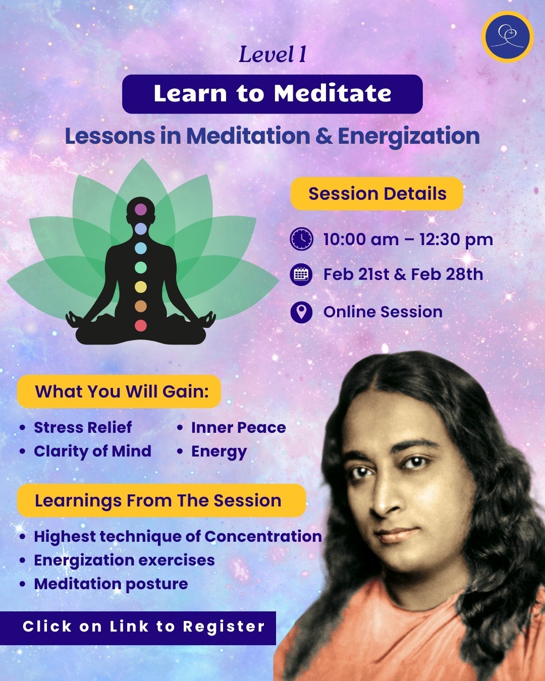 Ananda Bangalore Kriya Yoga Level 1 in February 2026 2